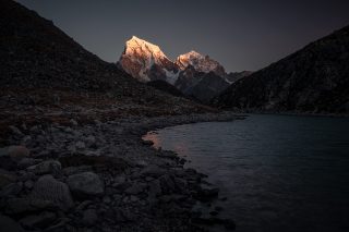 Poslední paprsky (Himaláje, Nepál)
